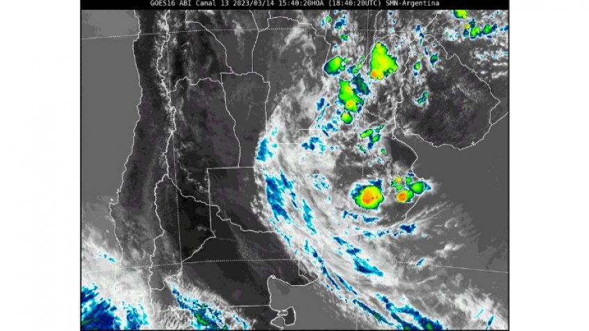 IMAGEN: SERVICIO METEOROLOGICO NACIONAL